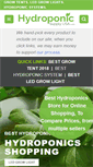 Mobile Screenshot of hydroponicsupplyusa.com